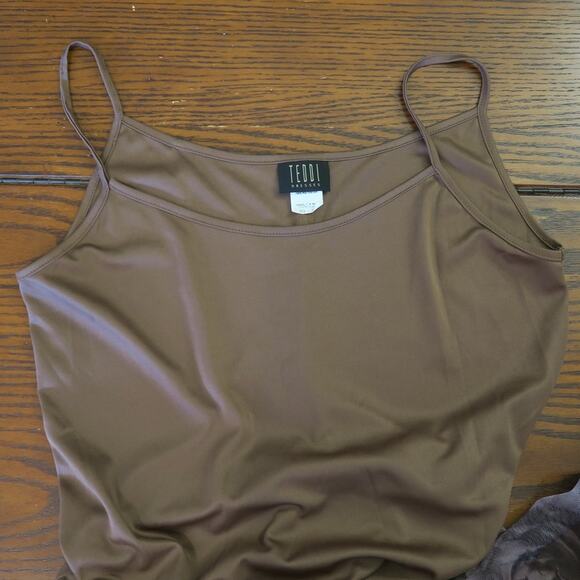 Y2k 90s Floral Maxi Dress TEDDI Short Sleeve Size 8 Sheer Stretch Ruffle Bodycon - Picture 6 of 13